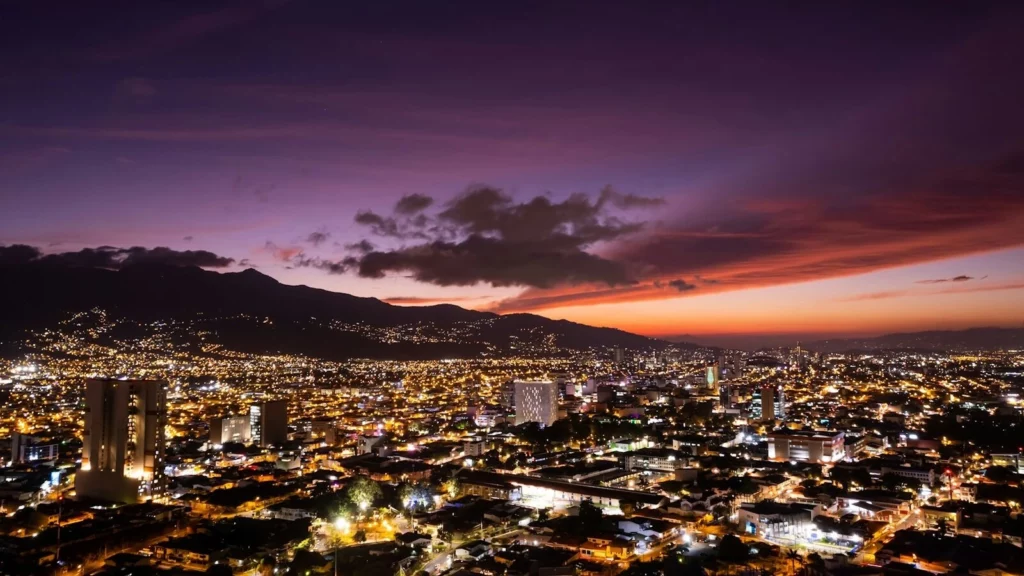 Central Valley Night View
