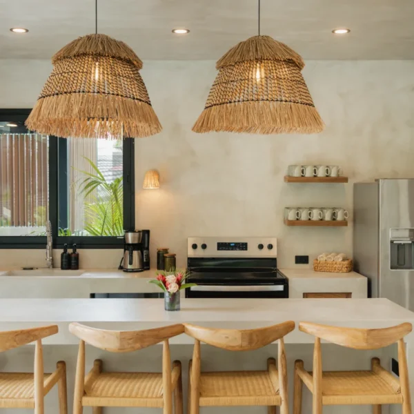Modern gourmet kitchen at Manuel Antonio Tree House Villa